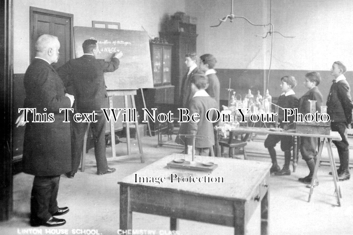 LO 657 - Chemistry Class, Linton House School, Holland Park Avenue, Kensington, London
