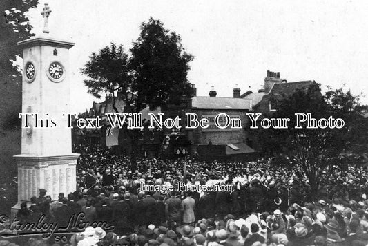 LO 702 - WW1 War Memorial Unveiling, Isleworth, London 1922