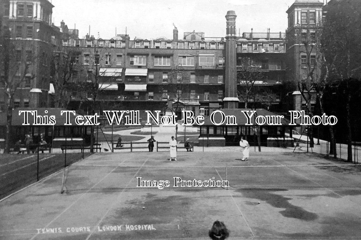 LO 713 - Tennis Courts, London Hospital, Whitechapel
