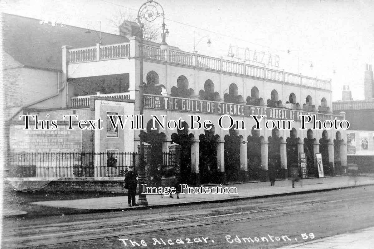 LO 724 - The Alcazar Picture House, Edmonton, London c1920