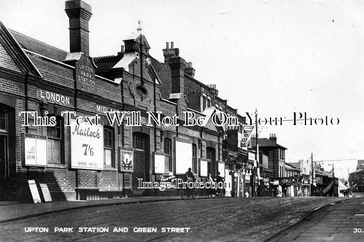 LO 725 - Upton Park Station & Green Street, Newham, London