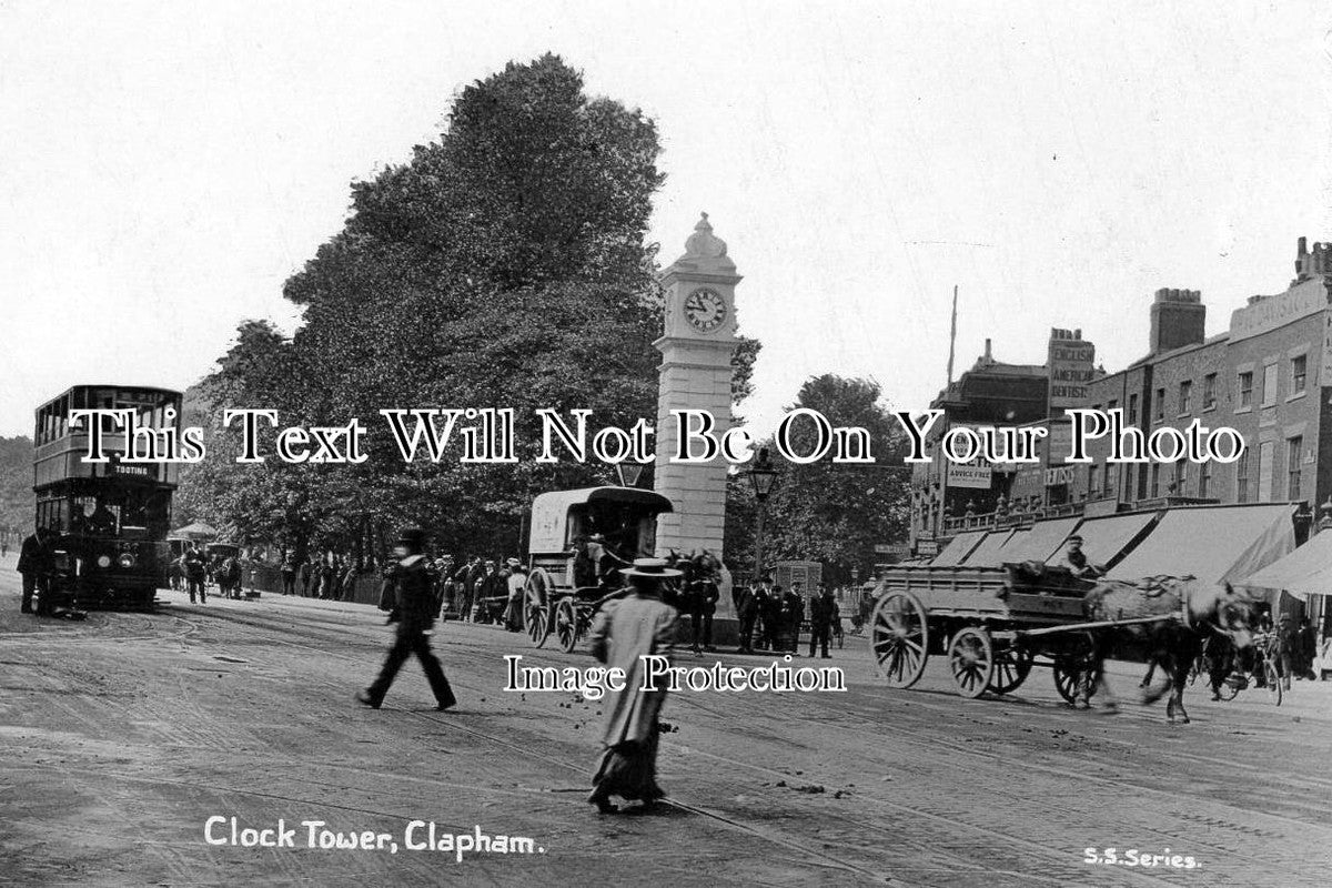 LO 740 - Clock Tower, Clapham, London
