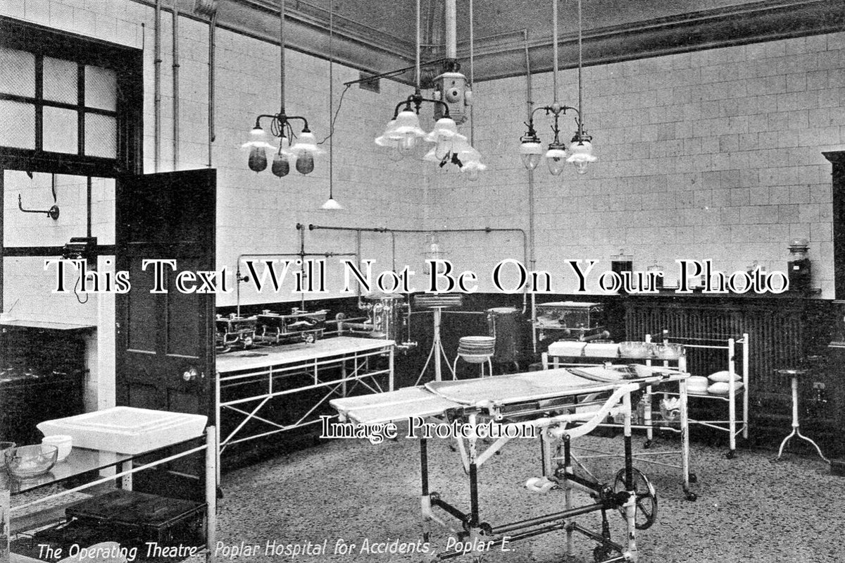 LO 754 - The Operating Theatre, Poplar Hospital For Accidents, London