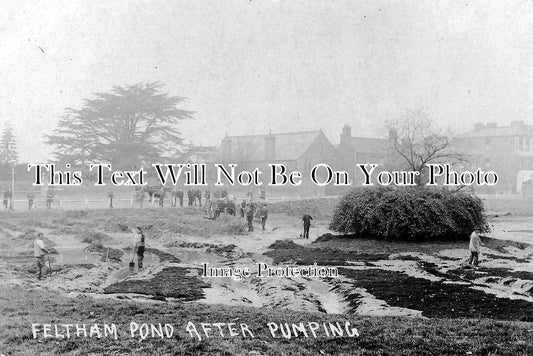 LO 757 - Feltham Pond After Pumping, Feltham, London