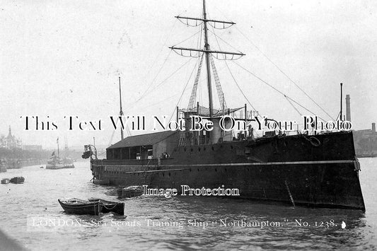 LO 78 - Sea Scouts Training Ship 'Northampton, London