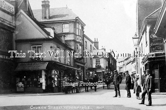 LO 781 - Church Street, Woodbridge, Suffolk, London c1907