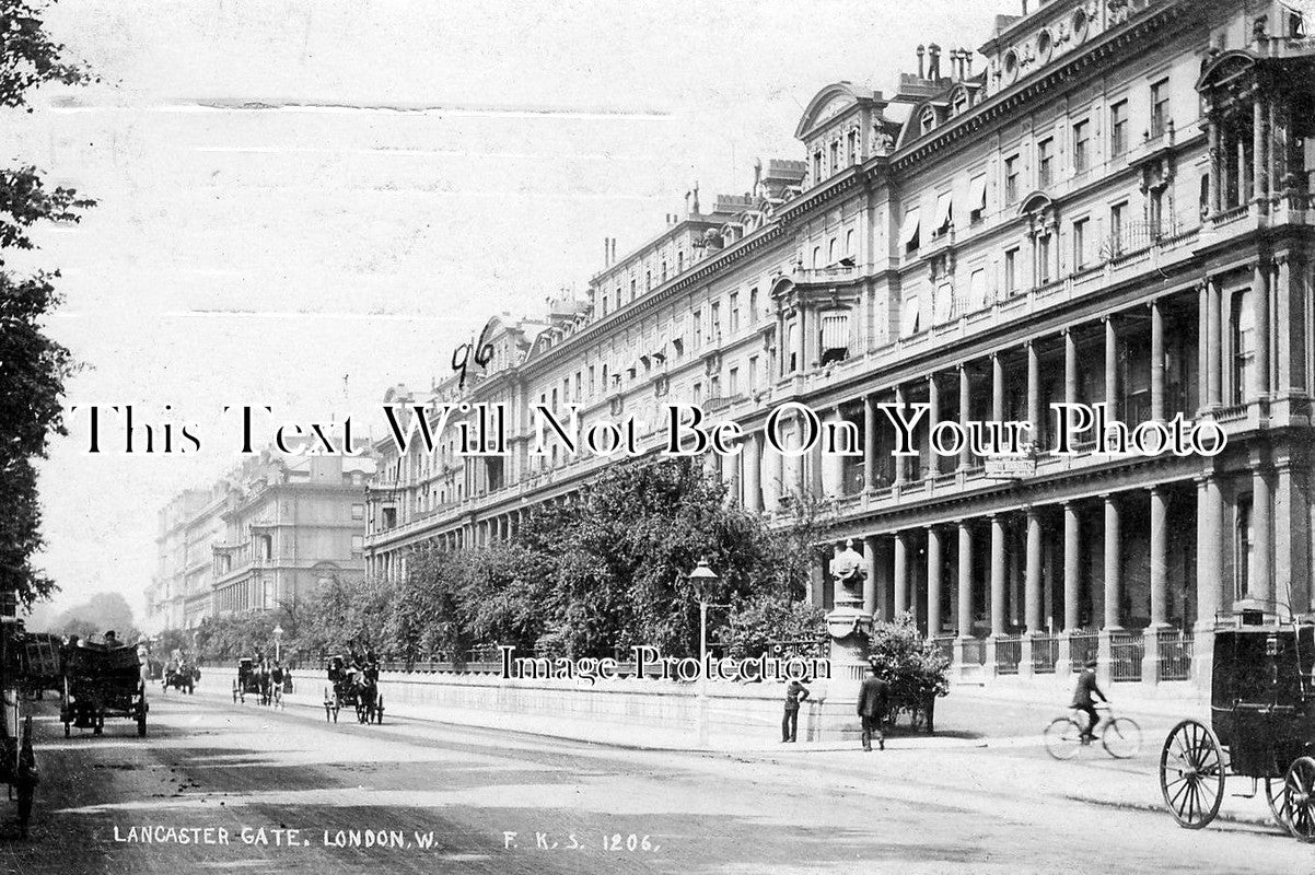 LO 798 - Lancaster Gate, London c1907