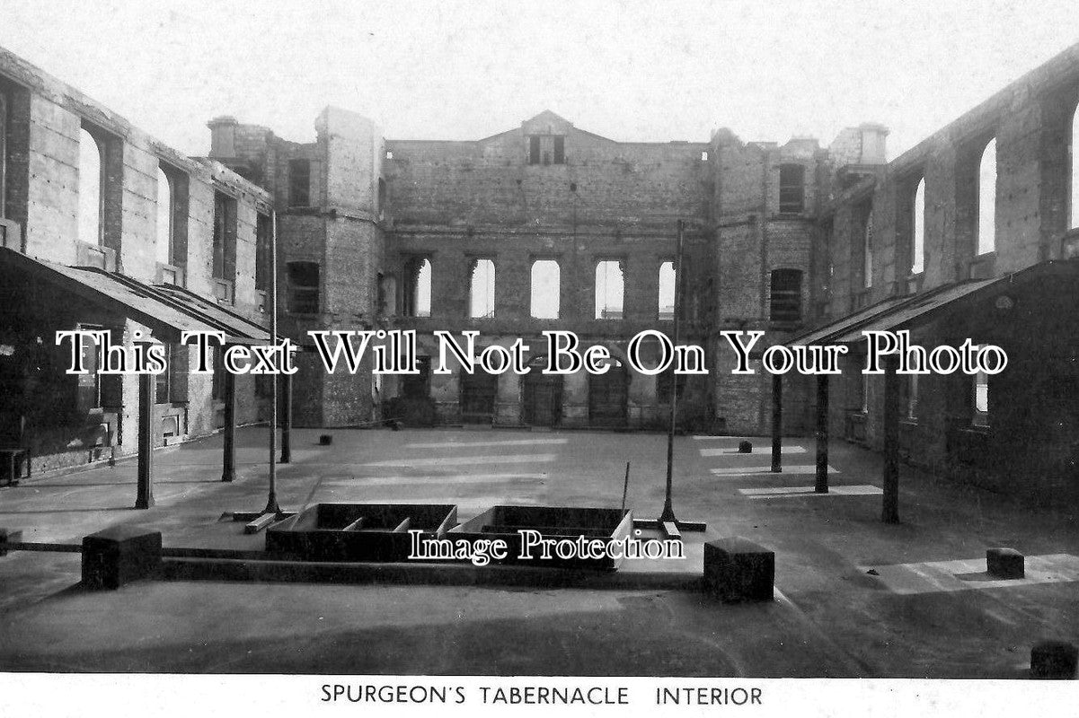 LO 799 - Spurgeon's Tabernacle Interior, London