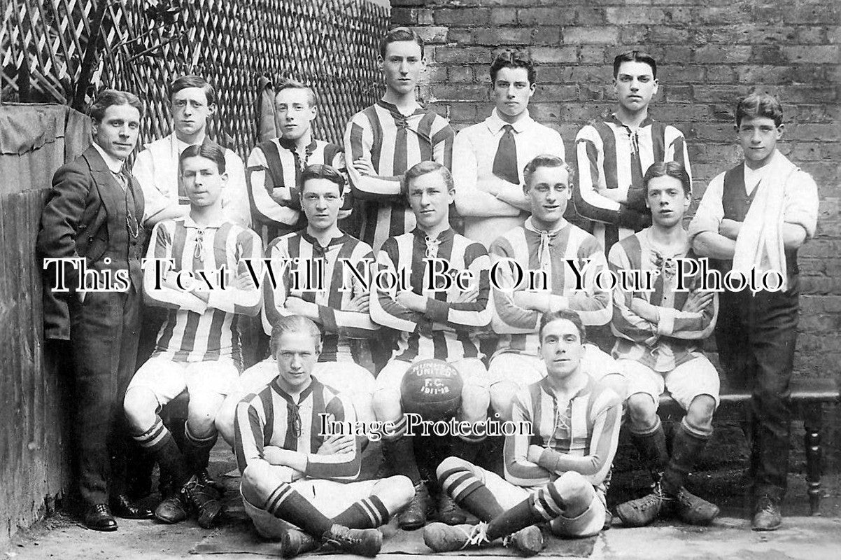 LO 810 - Nunhead United Football Team, London 1911-12
