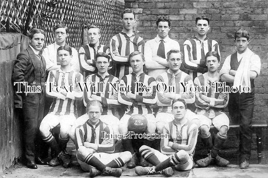 LO 810 - Nunhead United Football Team, London 1911-12