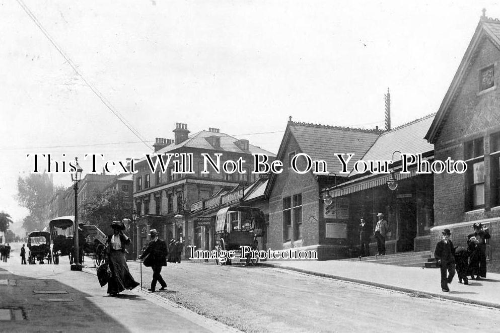 LO 827 - Gipsy Hill Railway Station, London c1912