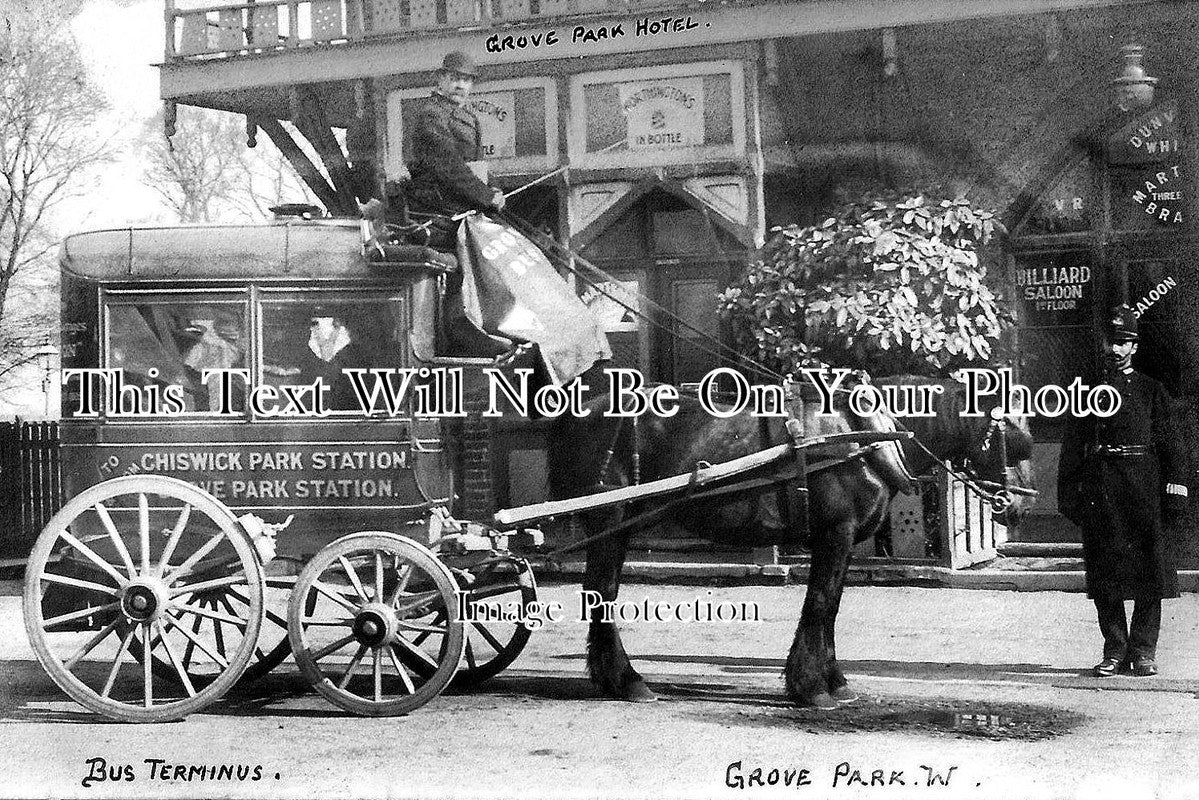 LO 83 - Grove Park Bus Terminus, Chiswick, London