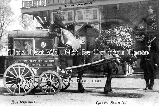 LO 83 - Grove Park Bus Terminus, Chiswick, London