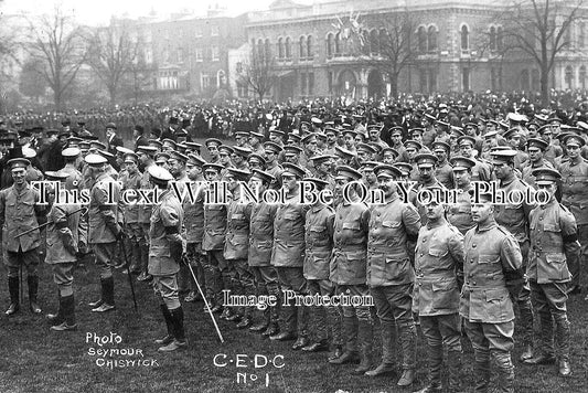 LO 84 - Chiswick Emergency Defence Corps, London c1915
