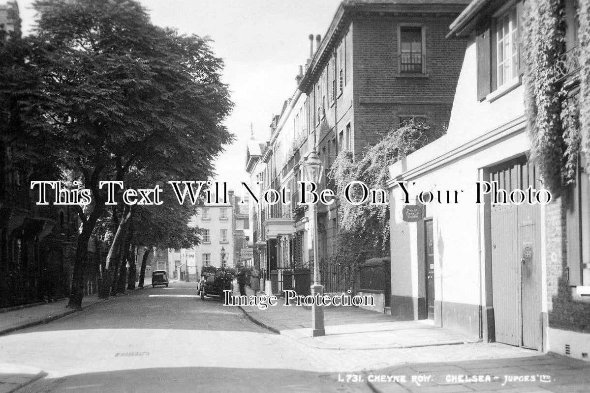 LO 842 - Cheyne Row, Chelsea, London c1939