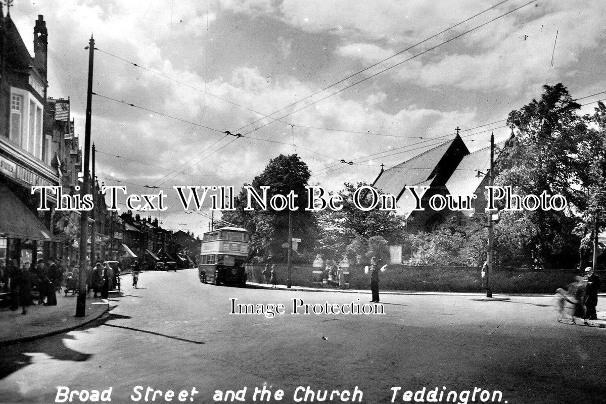 LO 866 - Broad Street, Teddington, London c1936