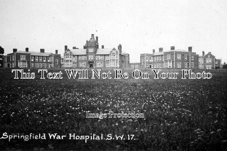 LO 878 - Springfield War Hospital, Tooting, London