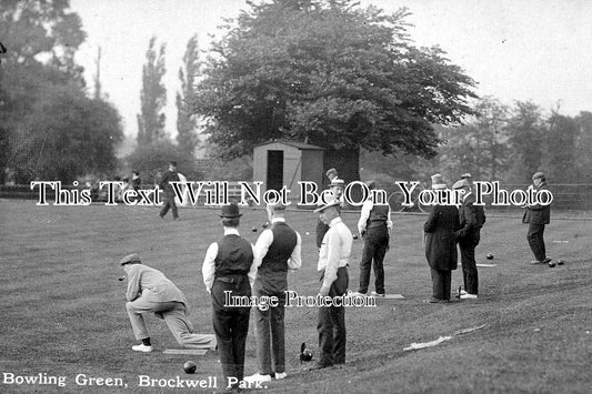 LO 885 - Bowling Green, Brockwell Park, Herne Hill, London