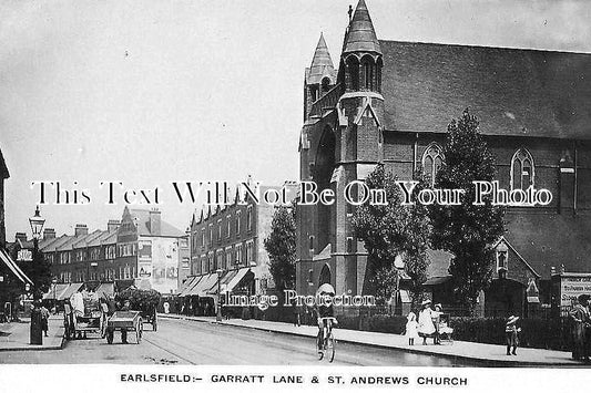LO 90 - Earlsfield Garratt Lane & St. Andrews Church, London