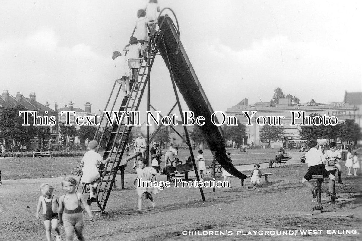 LO 962 - Childrens Playground, West Ealing, London
