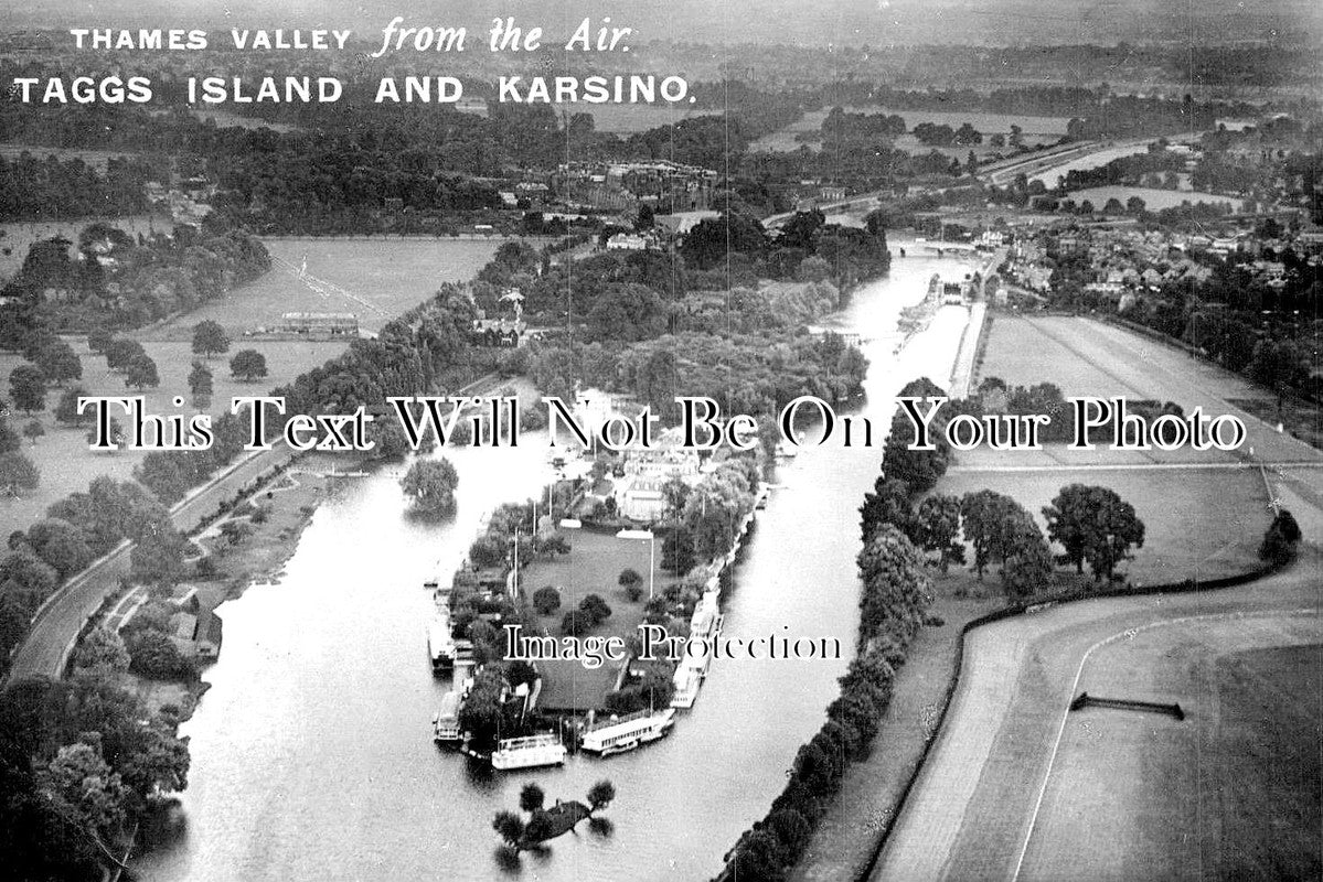 MI 1014 - Taggs Island & Karsino, Twickenham, Middlesex