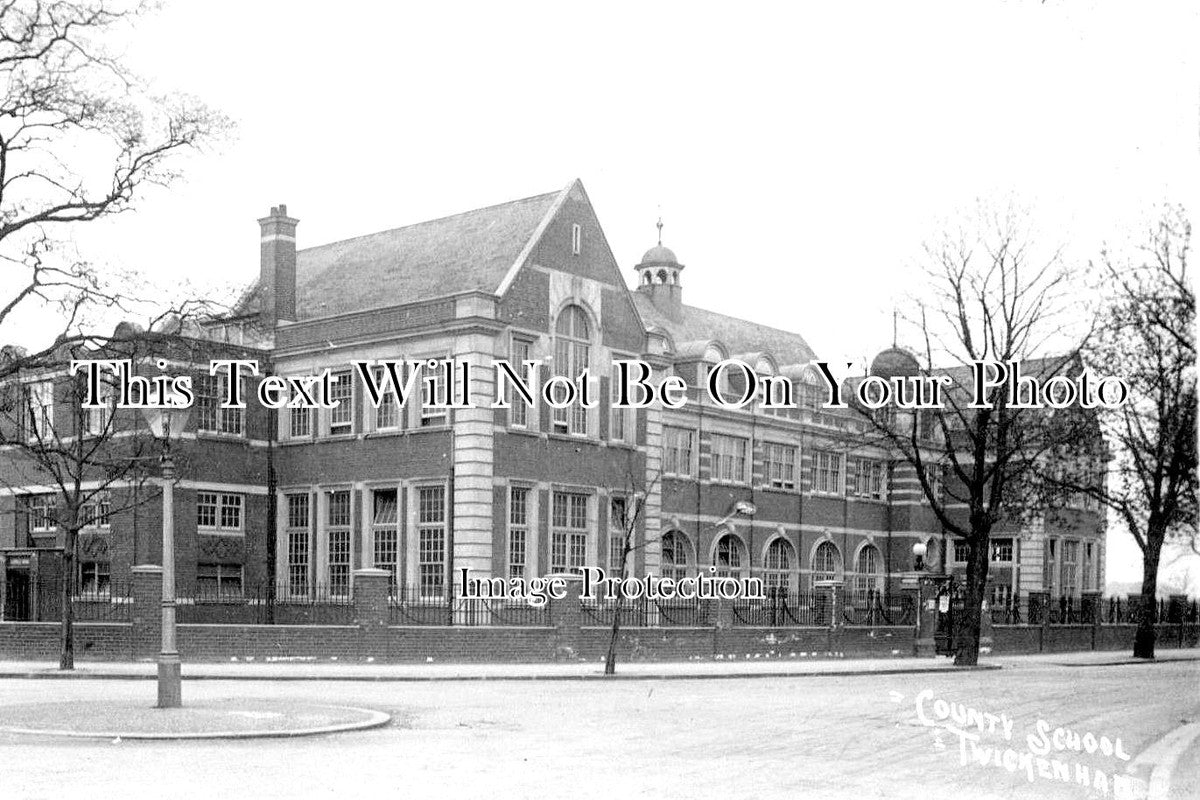 MI 1054 - County School, Twickenham, Middlesex c1911