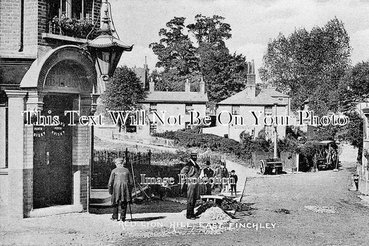 MI 108 - Red Lion Pub, Red Lion Hill, East Finchley, Middlesex c1905