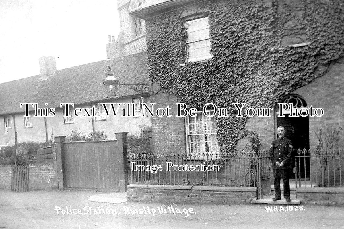 MI 1083 - The Police Station, Ruislip Village, Middlesex