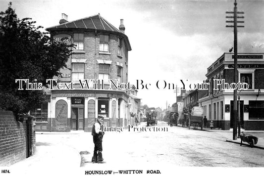 MI 1094 - Whitton Road, Hounslow, Middlesex c1906