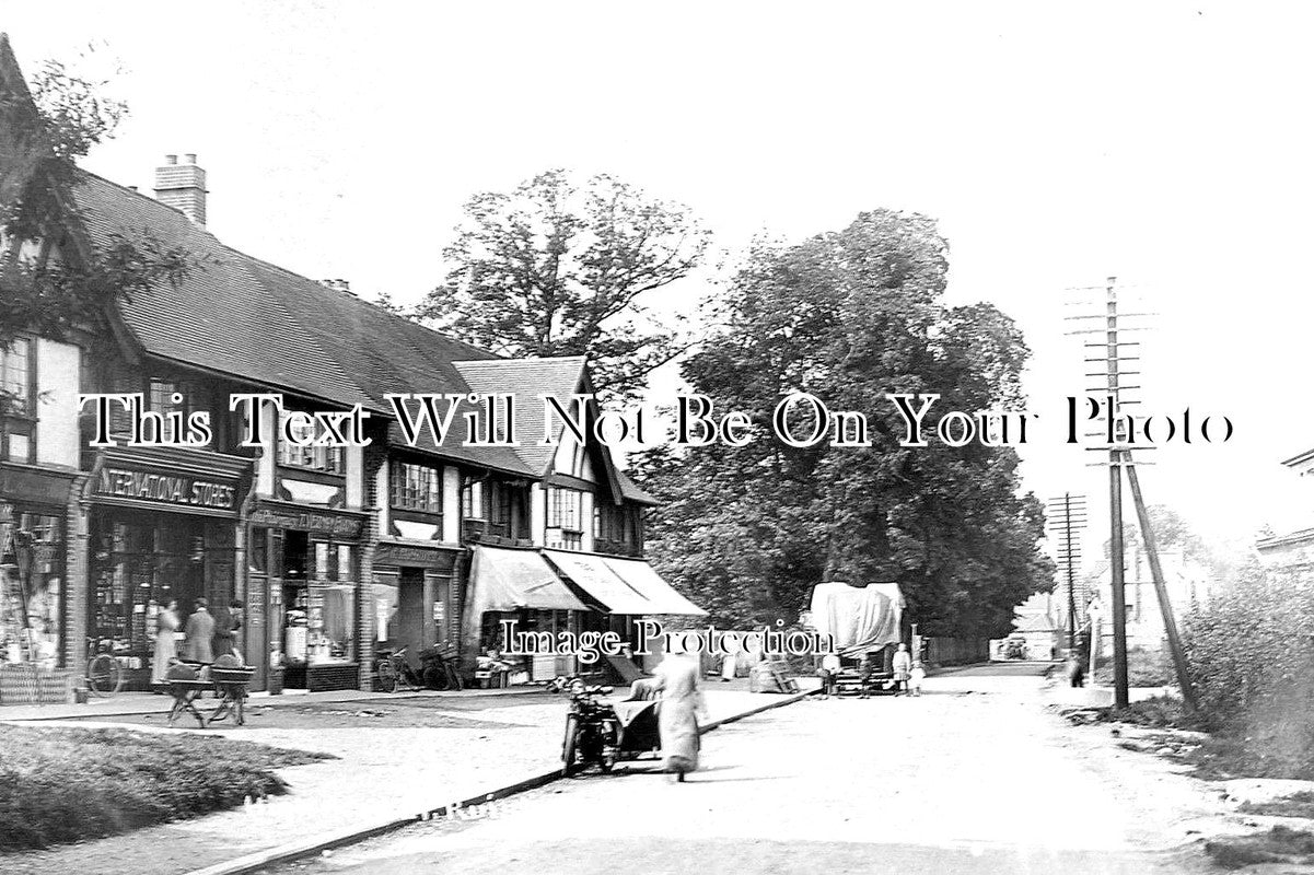 MI 1129 - Shopping Parade, High Street, Ruislip, Middlesex c1910