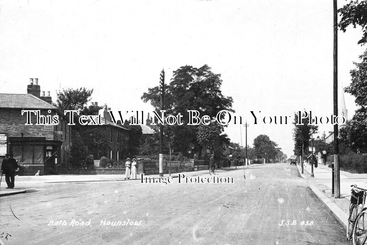 MI 1182 - Bath Road, Hounslow, Middlesex c1917 – JB Archive