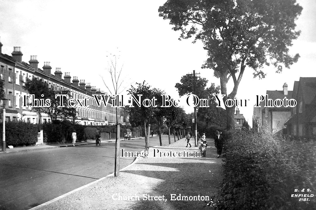 MI 1205 - Church Street, Edmonton, Middlesex c1934 – JB Archive