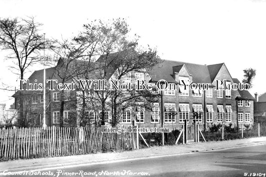 MI 1259 - Pinner Road Council Schools, North Harrow, Middlesex