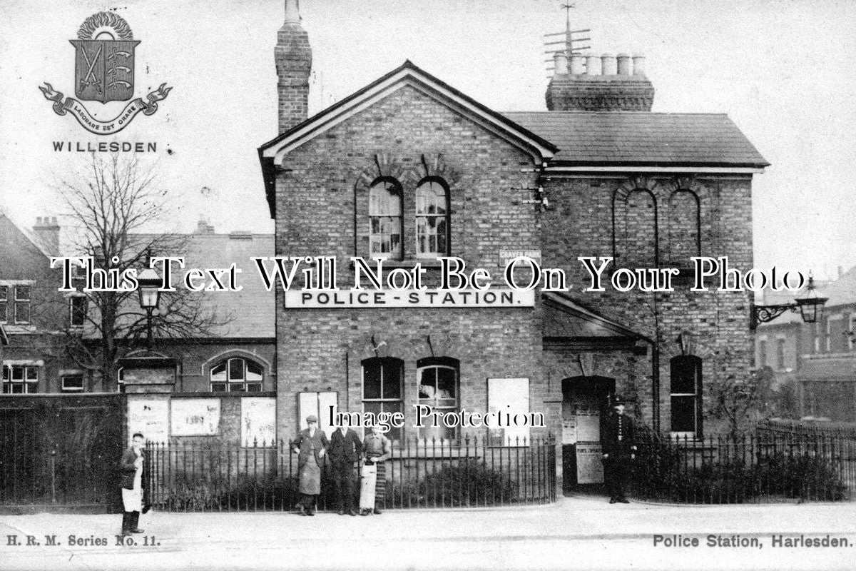 MI 128 - Police Station, Harlesden, Middlesex