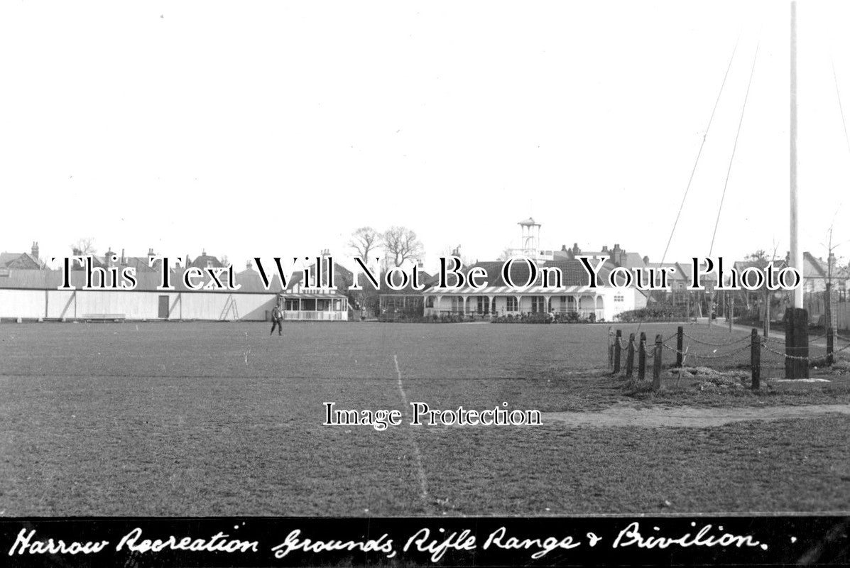 MI 1289 - Rifle Range & Pavilion, Harrow Recreation Ground, Middlesex