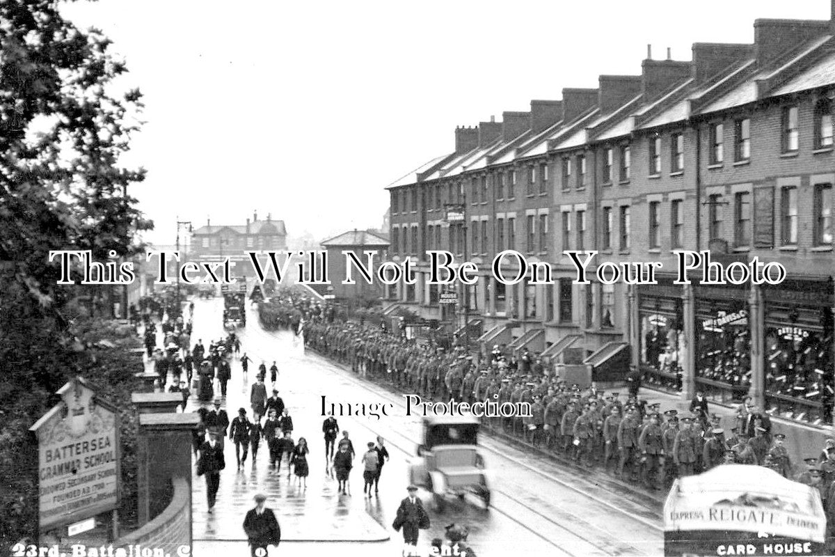 MI 1299 - 23rd Batt County Of London Regiment, Battersea Grammar School, Middlesex