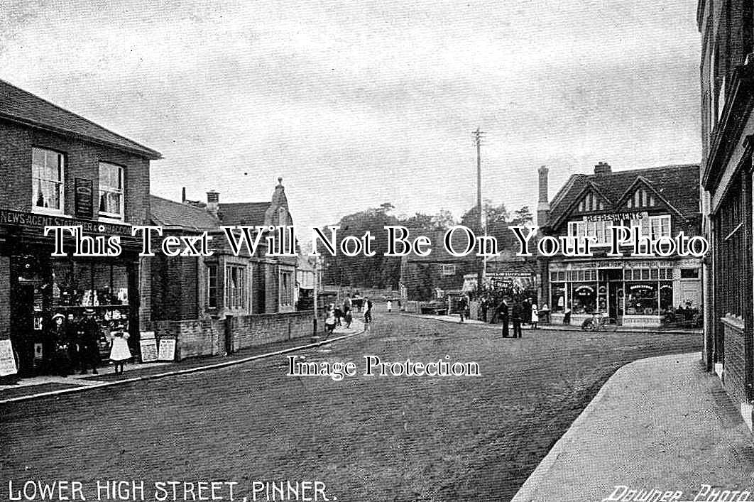 MI 13 - Lower High Street, Pinner, Middlesex c1900