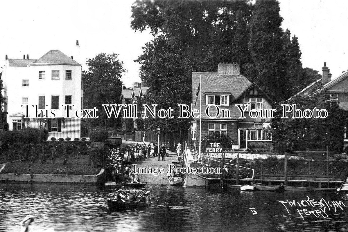 MI 1339 - Twickenham Ferry, River Thames, Middlesex