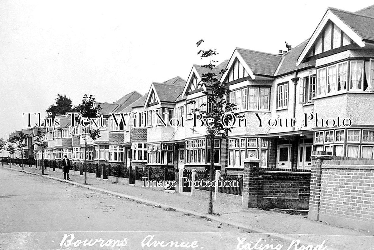 MI 1351 - Bowsons Avenue, Ealing Road, Wembley, Middlesex c1911