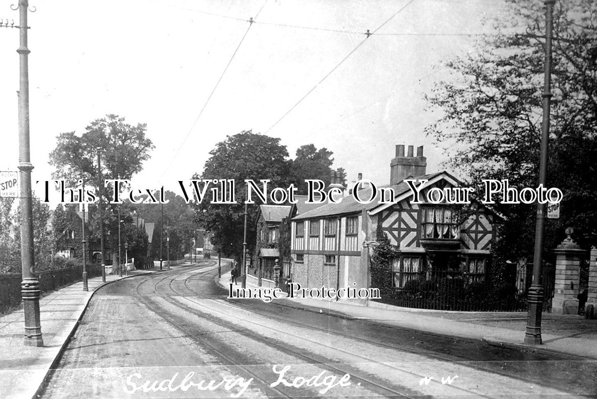 MI 1359 - Sudbury Lodge, Sudbury, Middlesex c1912