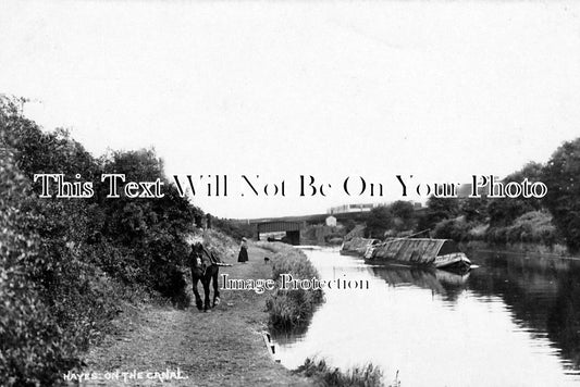 MI 142 - Grand Union Canal, Hayes, Middlesex c1920