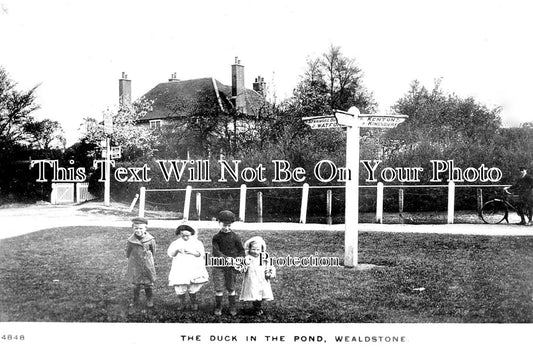 MI 1421 - Duck In The Pond, Wealdstone, Middlesex