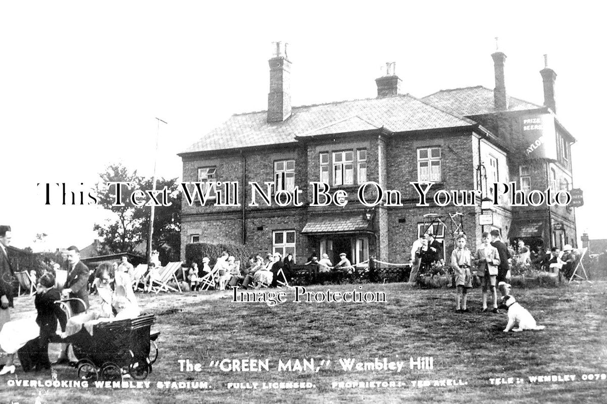 MI 1451 - The Green Man, Wembley Hill, Middlesex c1938