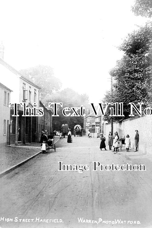 MI 1461 - High Street, Harefield, Middlesex c1911