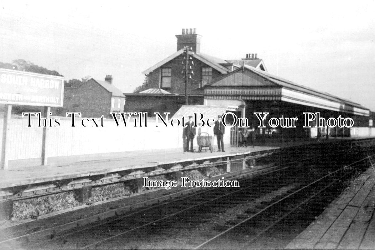 MI 1469 - South Harrow District Railway Station, Middlesex