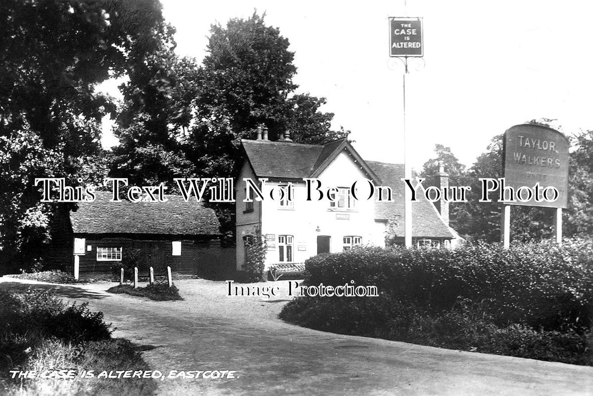 MI 1479 - The Case Is Altered Pub, Eastcote, Middlesex – JB Archive