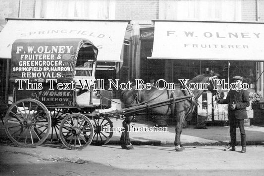 MI 1515 - Fruiterer & Greengrocer, Springfield Road, Harrow, Middlesex