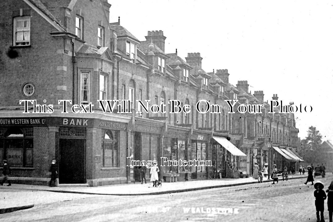 MI 1524 - High Street, Wealdstone, Middlesex c1911 – JB Archive