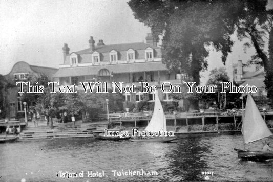 MI 158 - Island Hotel, Eel Pie Island, Twickenham, Middlesex