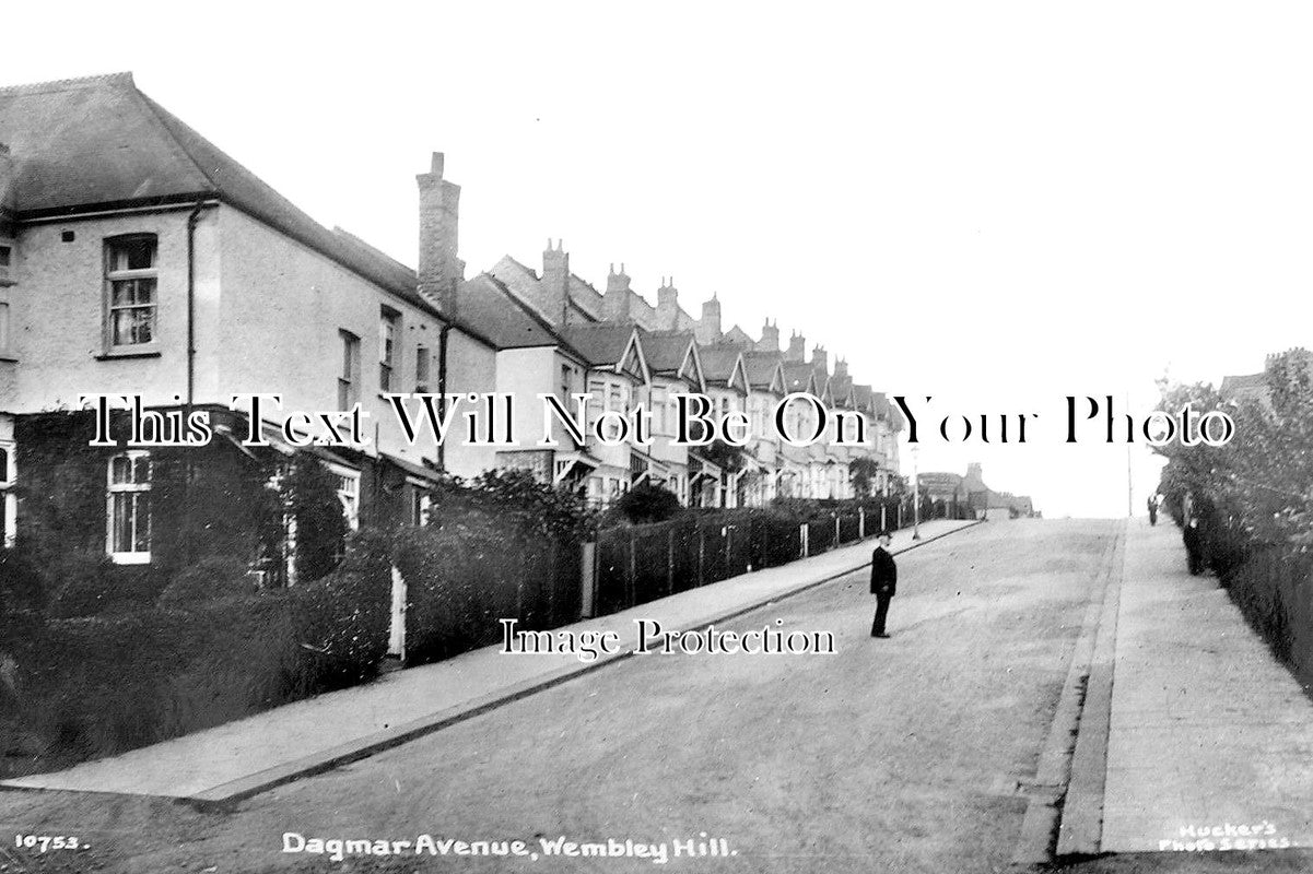 MI 1595 - Dagmar Avenue, Wembley Hill, Middlesex c1915